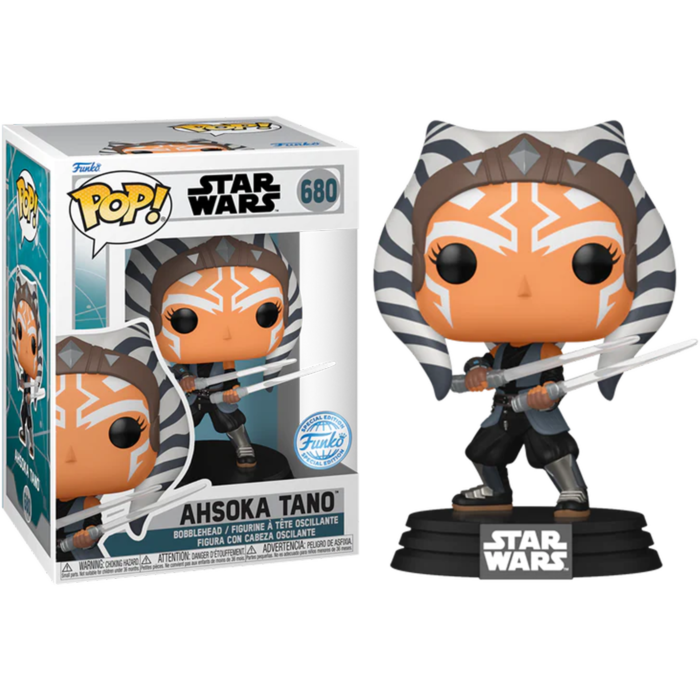 Star Wars: Ahsoka - Ahsoka Tano with Dual Lightsabers Pop! Vinyl Figure