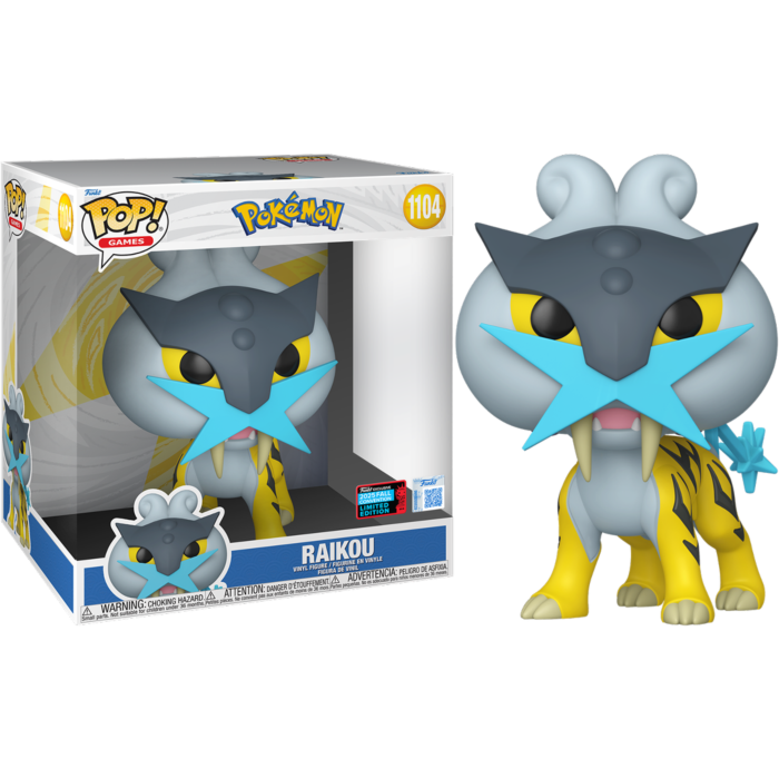 Pokemon - Raikou 10" Pop! Vinyl 2025 NYCC Exclusive [RS]