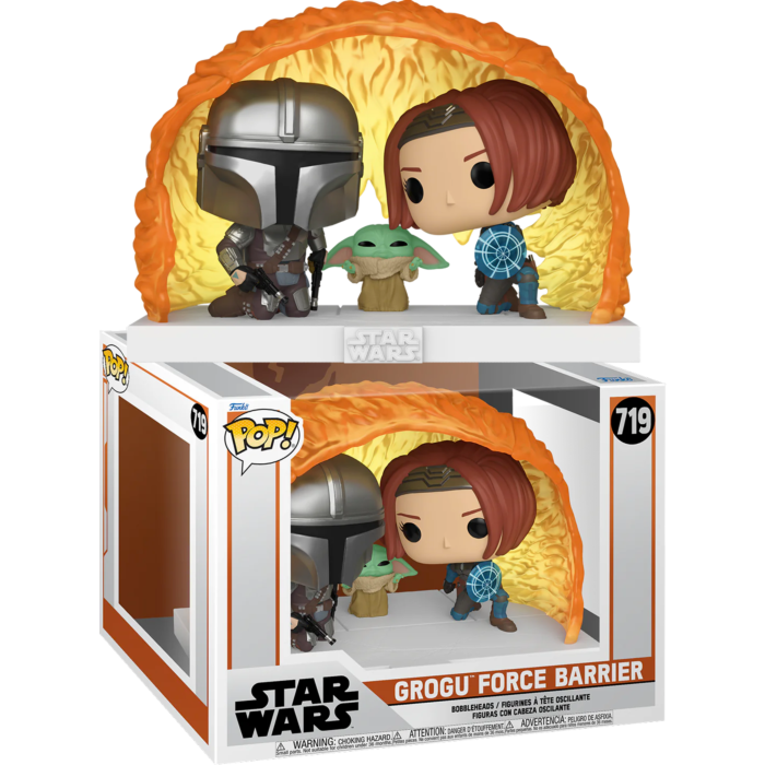 Star Wars: The Mandalorian - Grogu Force Barrier Pop! Moment Vinyl Figure