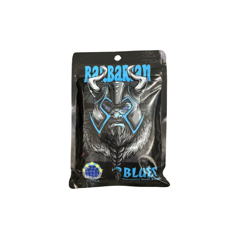 Barbarian Blues Gel Ball Ammunition 5 STAR⭐ Tournament Grade