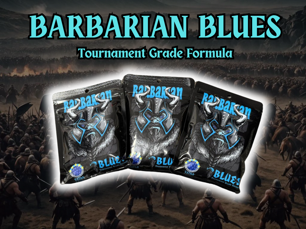 Barbarian Blues Gel Ball Ammunition 5 STAR⭐ Tournament Grade