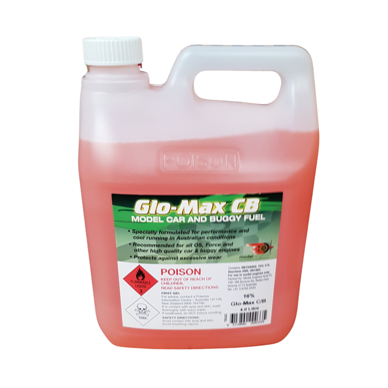 GLO-MAX CB FUEL 25% NITRO 4 LT