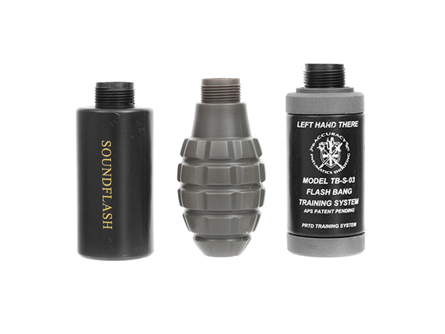 Thunder B Gel Blaster Co2 Simulation Grenade (Package: 3 Shell Set / Shell Sampler)