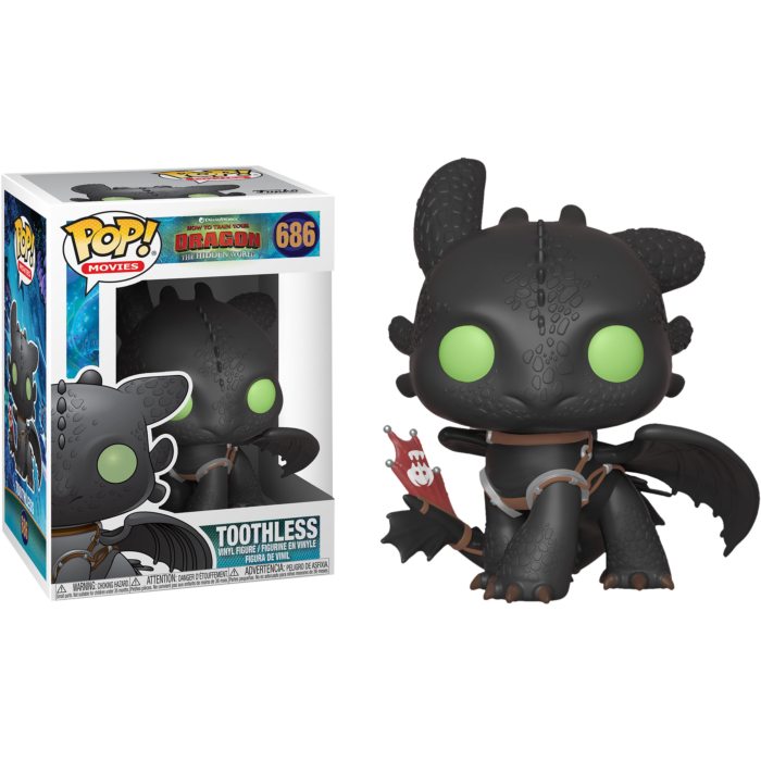 How to Train Your Dragon 3: The Hidden World - Toothless Pop! Vinyl Figure