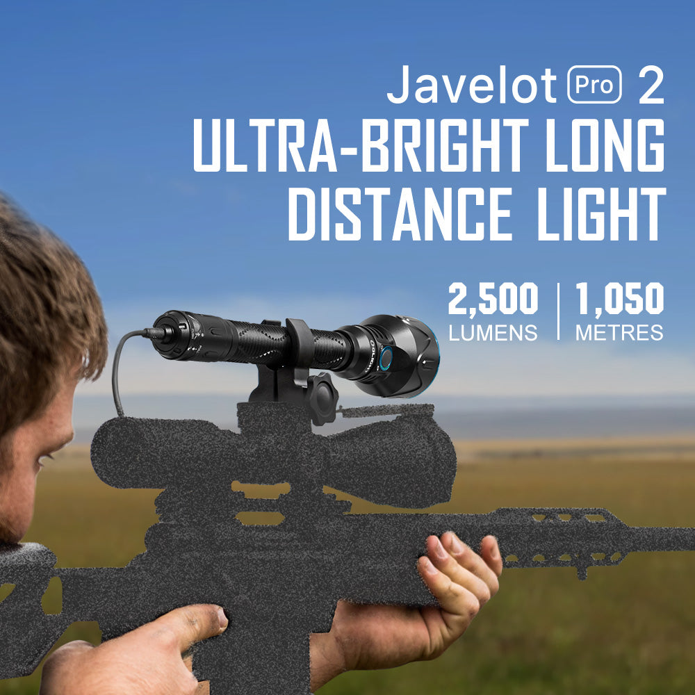 
                  
                    Olight Javelot Pro 2 Kit Rechargeable 2500 Lumen Hunting Kit
                  
                