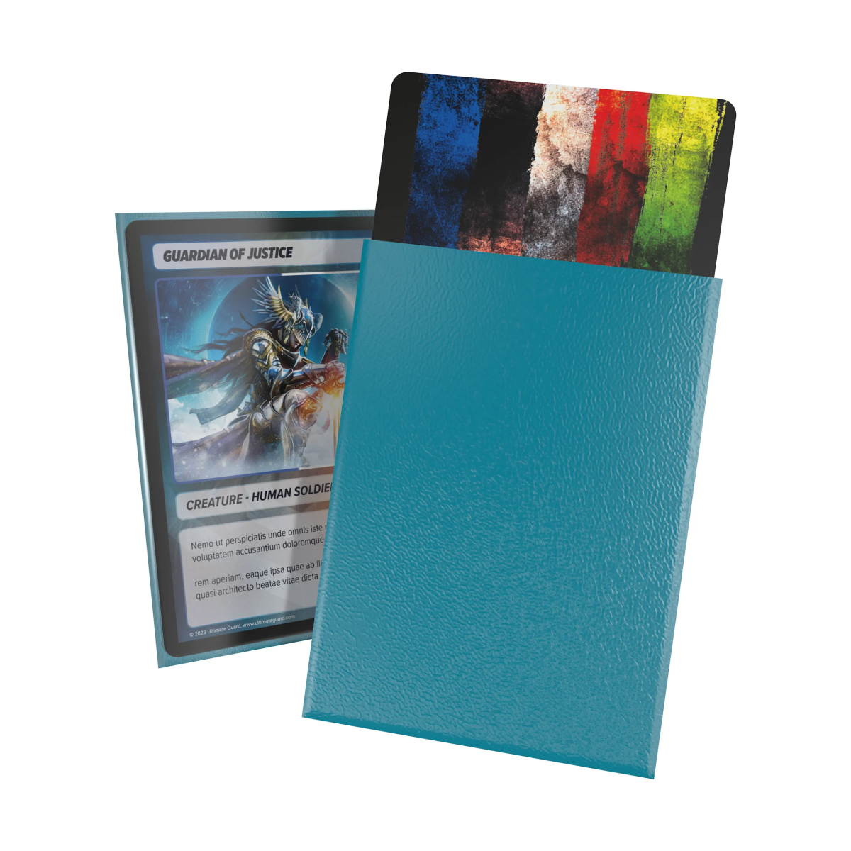 Ultimate Guard: Sleeves – Cortex Matte – Petrol-LetsPlayGames-ProHobbies