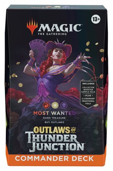 Magic the Gathering: Outlaws of Thunder Junction - Most Wanted - Commander Deck