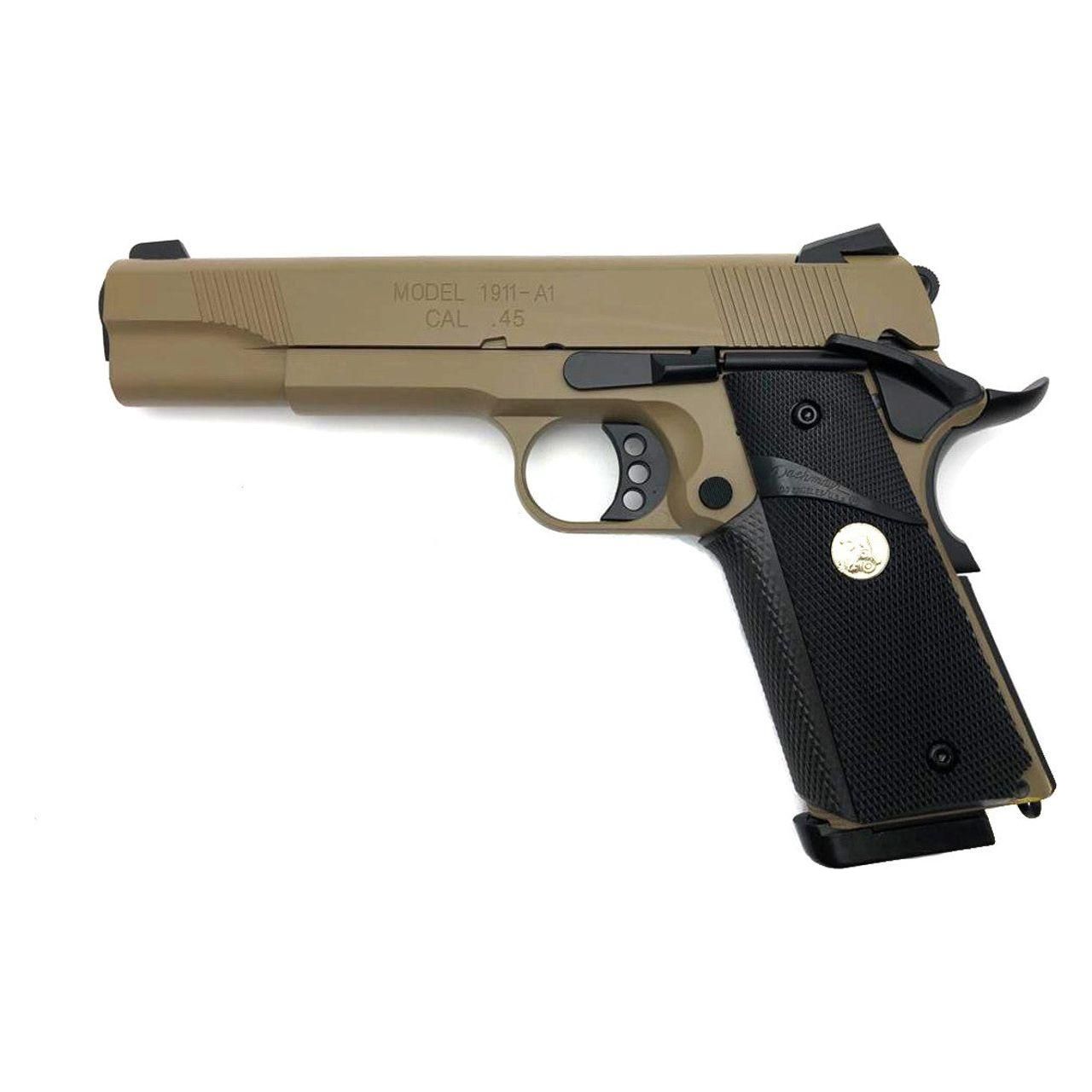 Army Armament Stage 1 R27-B M1911 MEU GBB Tan Gel Blaster