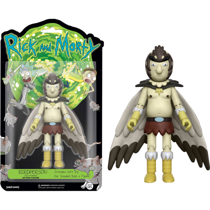 Rick & Morty - Bird Person 5" Articulated Figure