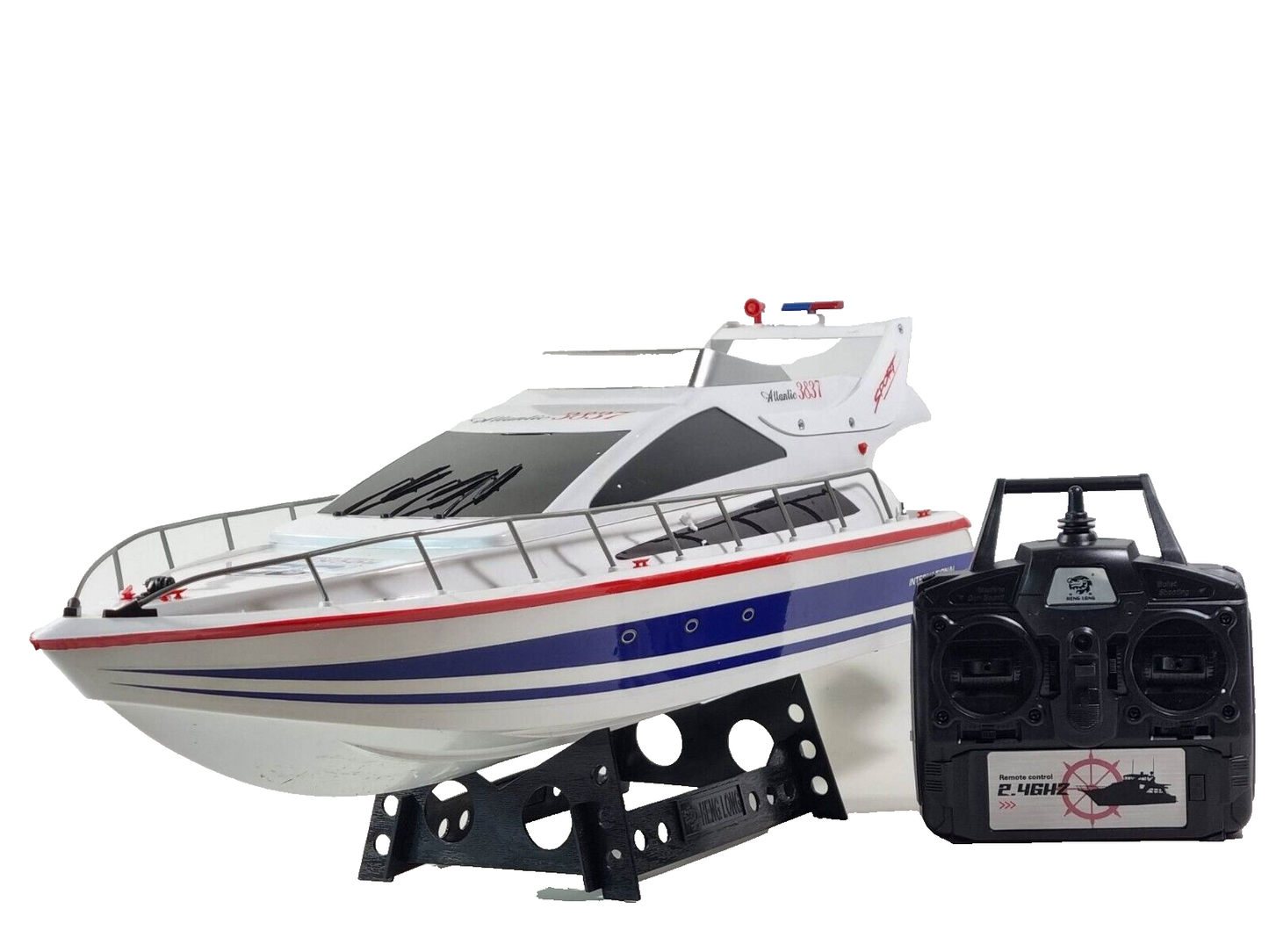 
                  
                    Heng Long RC Boat High Speed | rc speed boat | Double Motor Drive Remote Control Boat | RC Boat adult and Kids 3837
                  
                