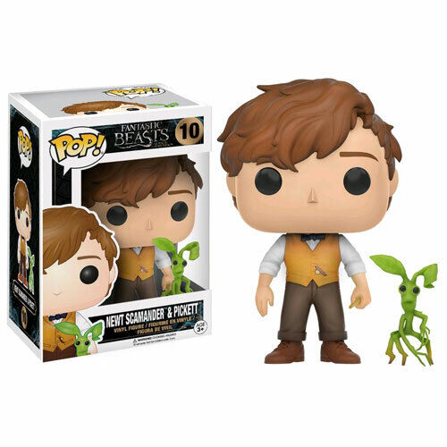 Funko POP! Fantastic Beasts Newt Scamander & Pickett 10