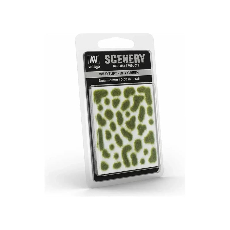 Vallejo - Scenery - Wild Tuft - Small - Dry Green