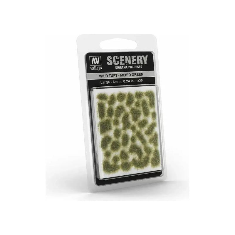 Vallejo - Scenery - Wild Tuft - Large - Mixed Green