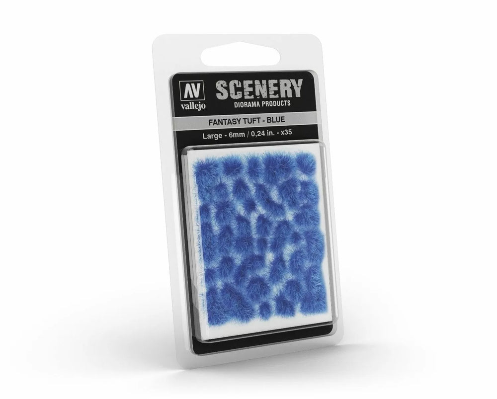 Vallejo - Scenery - Fantasy Tuft - Large - Blue