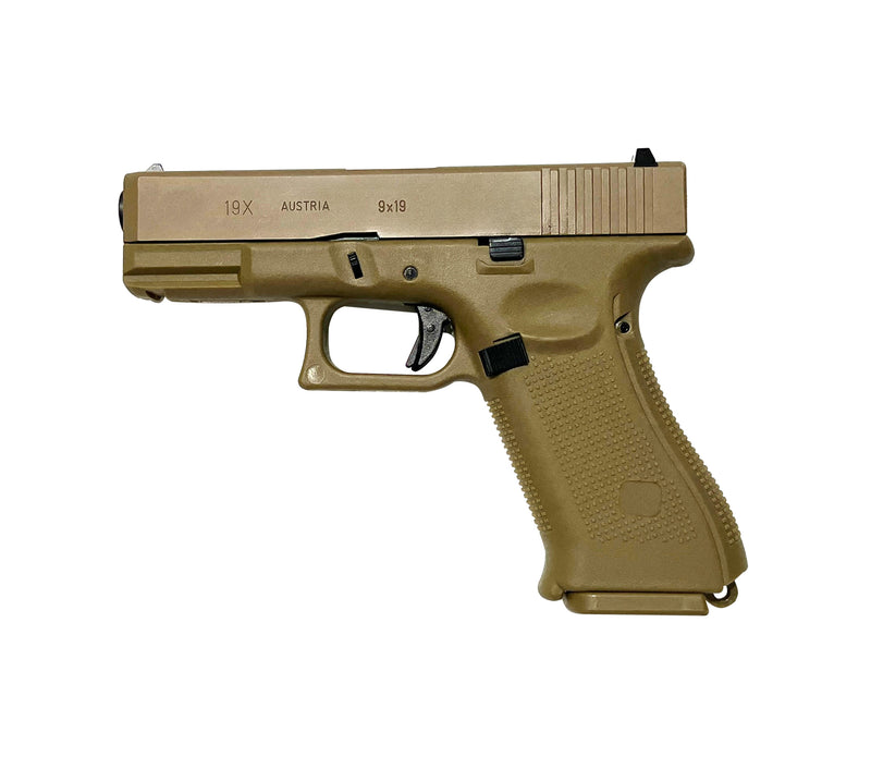 E&C G19X Gas Blowback Pistol Gel Blaster Replica