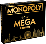 Monopoly - Mega GOLD Edition Board Game