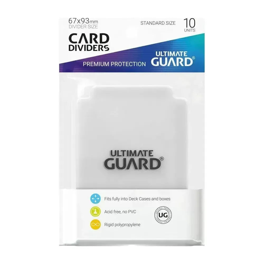 Ultimate Guard: Card Dividers – Transparent-Dragon Shield-ProHobbies