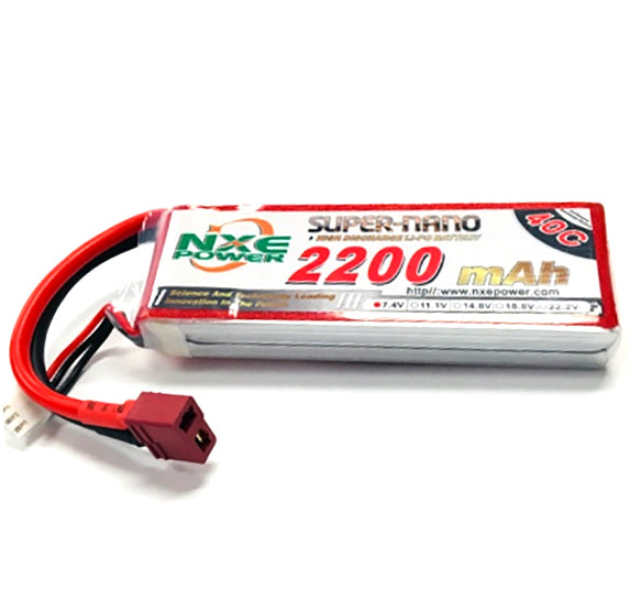 NXE 7.4v 2200mah 40C - Command Elite Hobbies