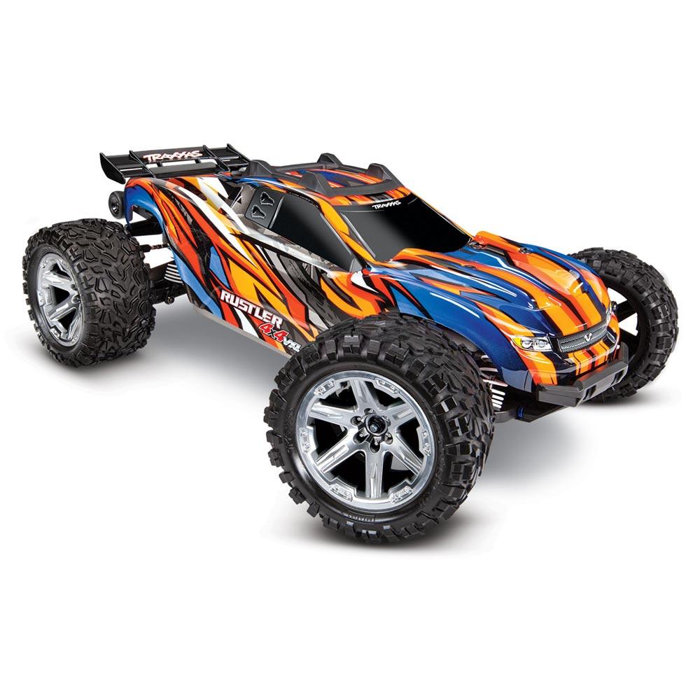 TRAXXAS RUSTLER 4X4 VXL 1:10 - ORANGE | Command Elite Hobbies.