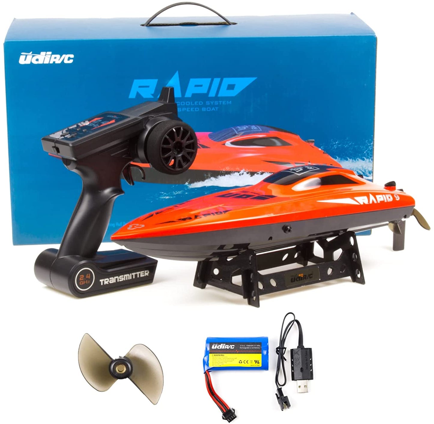 
                  
                    UDI RC 2.4ghz RC Racing Boat High Speed Electronic Remote Control Boat
                  
                