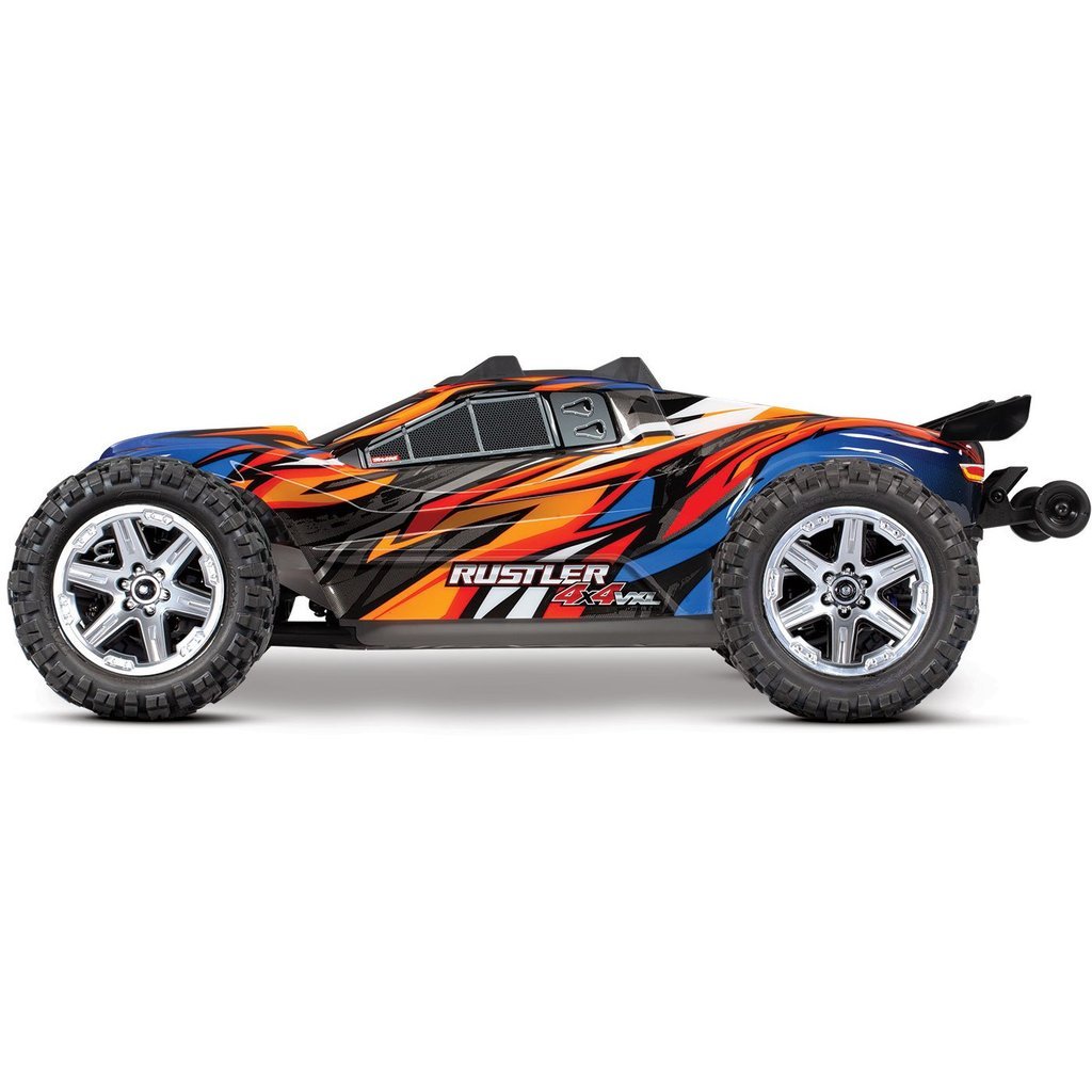 TRAXXAS RUSTLER 4X4 VXL 1:10 - ORANGE | Command Elite Hobbies.