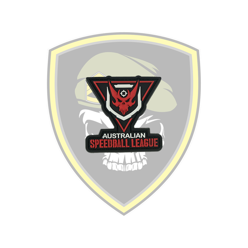 Australian SpeedBall League Velcro Patch