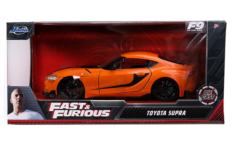 
                  
                    Fast and Furious - 2020 Toyota Supra Metallic Orange 1/24th Scale - Command Elite Hobbies
                  
                