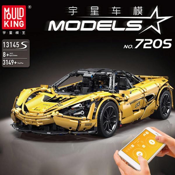 MOULD KING 13145S 1:8 Mclaren 720S with 3149 Pieces - Command Elite Hobbies