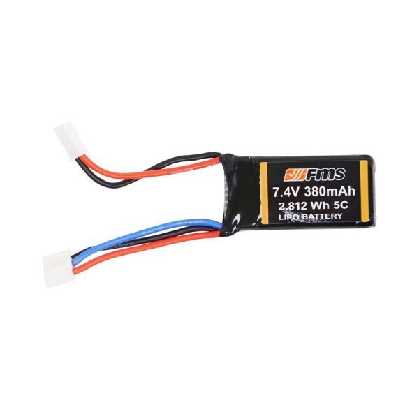 ROCHOBBY LIPO Battery 2S 380mAh - Command Elite Hobbies