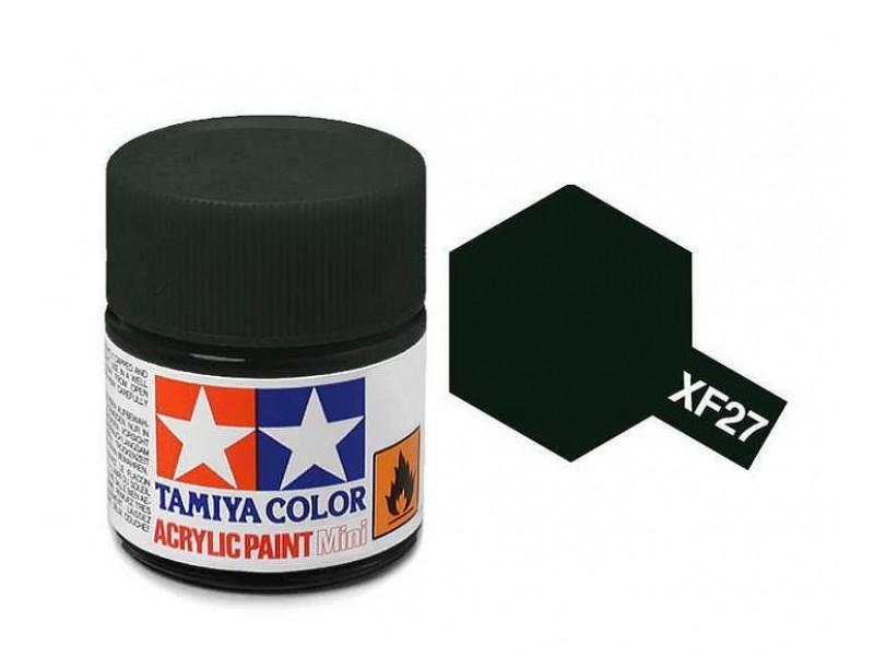 TAMIYA ACRYLIC MINI XF-27 BLACK GREEN - Command Elite Hobbies