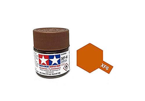 TAMIYA ACRYLIC MINI XF-6 COPPER - Command Elite Hobbies