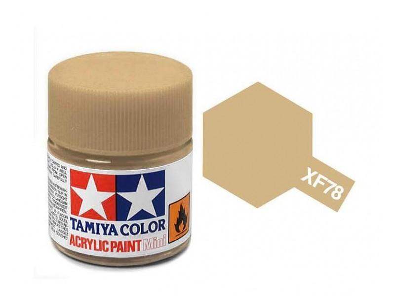 TAMIYA ACRYLIC MINI XF-78 WOODEN DECK TAN - Command Elite Hobbies