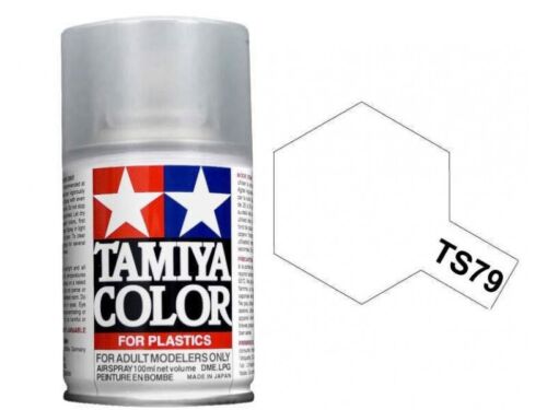 TAMIYA TS-79 Lacquer Spray 100ml - SEMI GLOSS CLEAR - Command Elite Hobbies