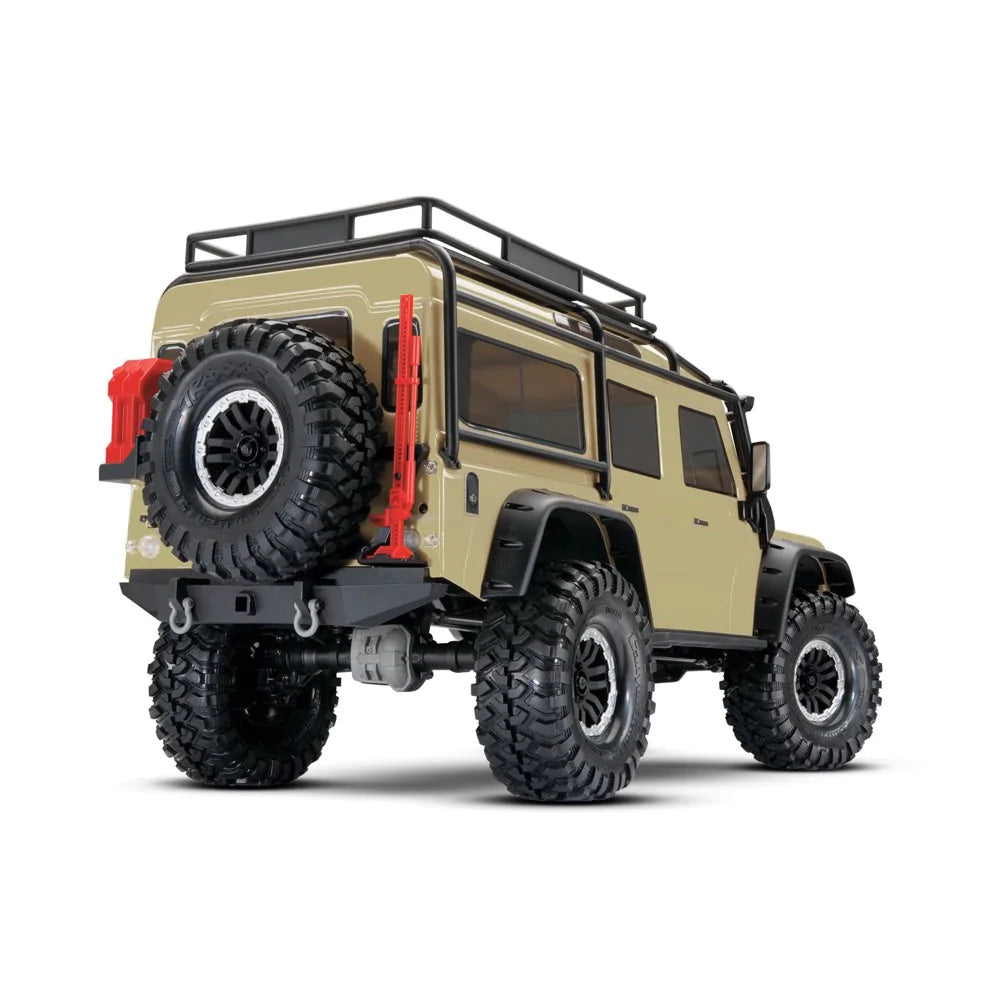 
                  
                    Traxxas 1/10 TRX4 Land Rover Defender RC Trail Crawler (Desert Sand) - 82056-4 - Command Elite Hobbies
                  
                