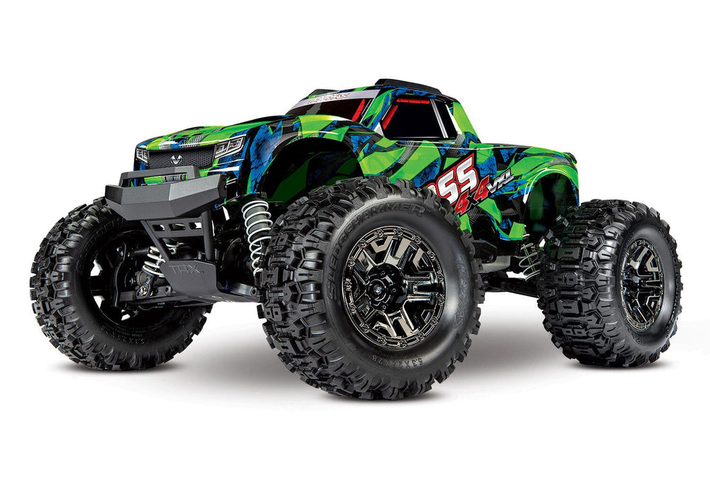 TRAXXAS 1/10 HOSS 4X4 VXL MONSTER TRUCK - GREEN | Command Elite Hobbies.