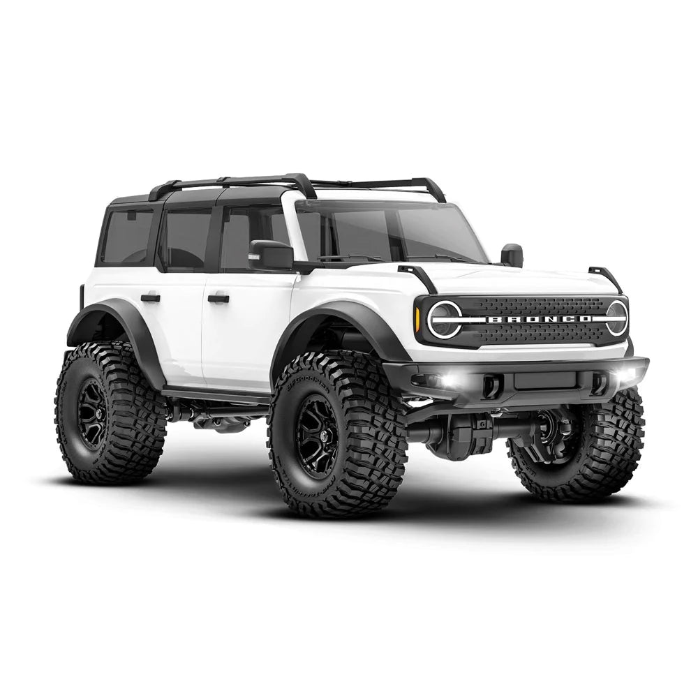 PREORDER - Traxxas TRX-4M 1/18 Ford Bronco 4x4 RC Trail Crawler (White) 97074-1 - Command Elite Hobbies