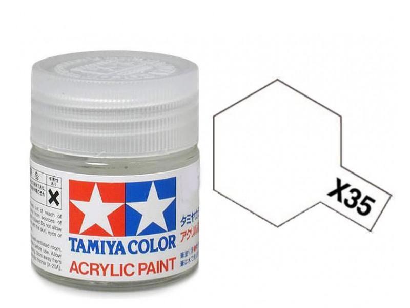 Tamiya Acrylic Mini x-35 SEMI GLOSS CLEAR - Command Elite Hobbies