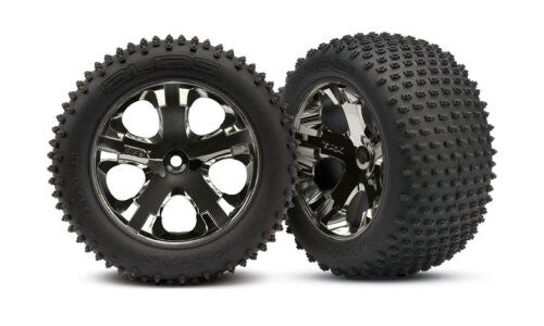 Traxxas 3770A Tires And Wheels Rustler