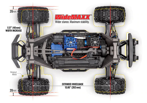 
                  
                    Traxxas MAXX 4WD Monster Truck - Rock 'n Roll edition - Command Elite Hobbies
                  
                