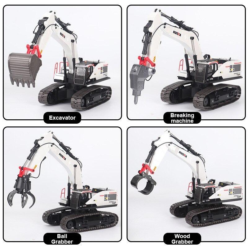 HuiNa 1594 Remote Control Excavator | Command Elite Hobbies.