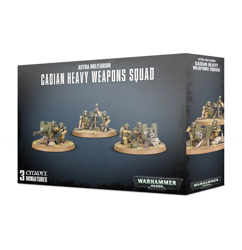 Cadian Heavy Weapons Squad - Command Elite Hobbies