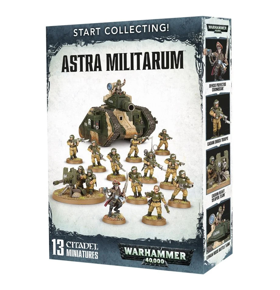 Start Collecting! Astra Militarum - Command Elite Hobbies