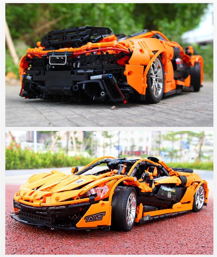 MOULD KING 13090S McLaren P1 hypercar 1:8 with 3228 Pieces - Command Elite Hobbies