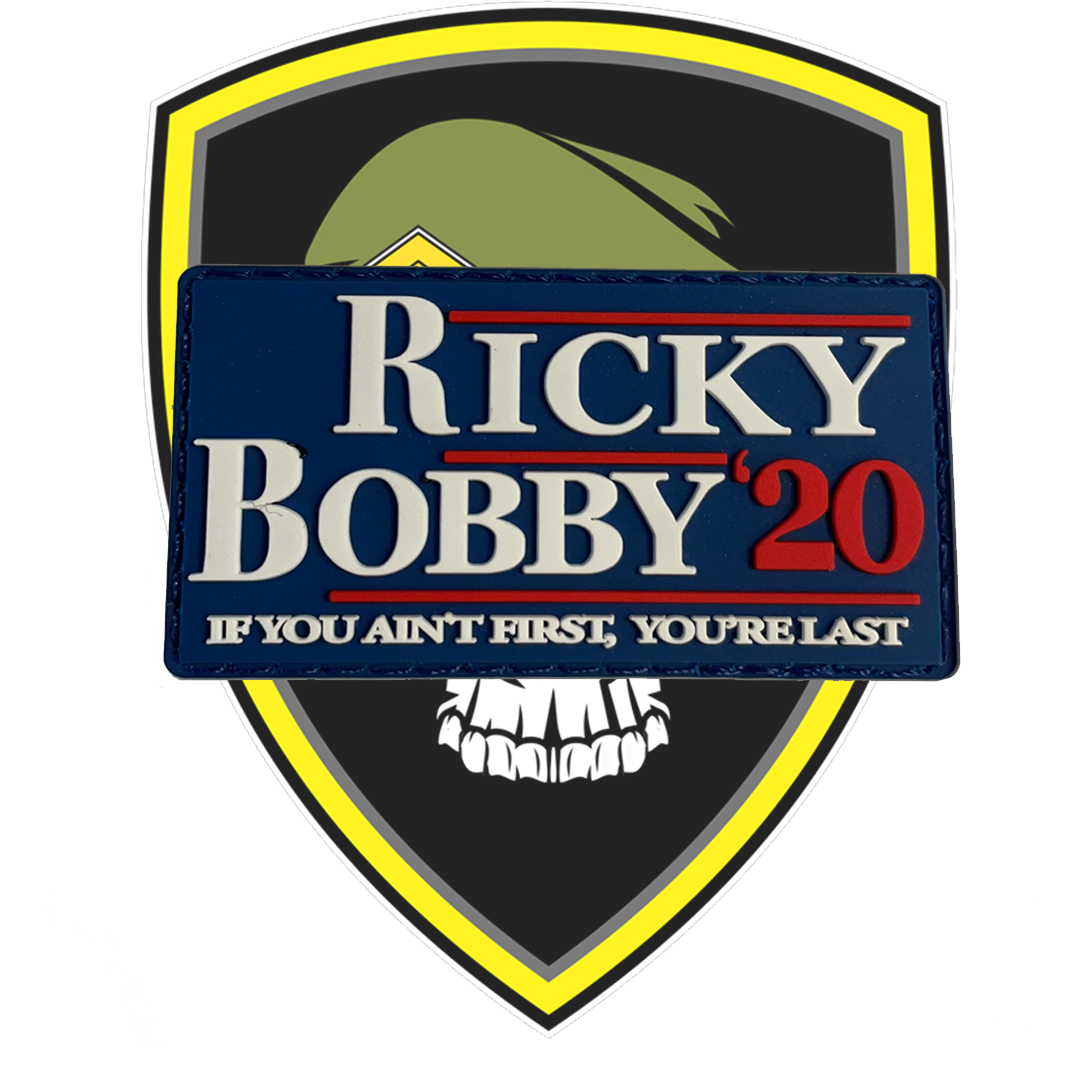 Ricky Bobby Velcro Patch - Command Elite Hobbies