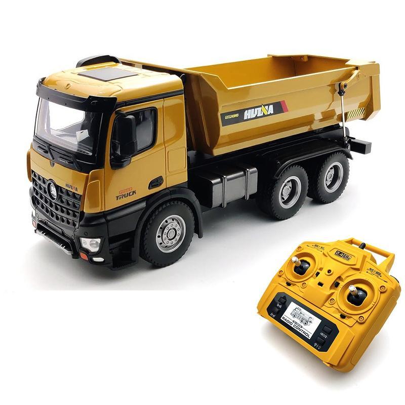 HuiNa 1582 1:14 All Metal Heavy Duty Dump Truck | Command Elite Hobbies.